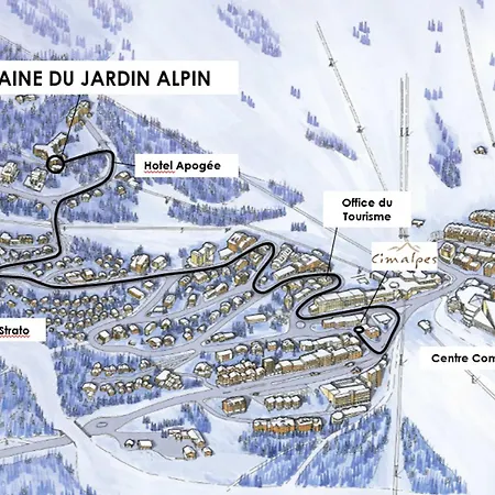 Grand Familial Douillet Aux Pieds Des Pistes - Jardin Alpin - Fr-1-564-66 Apartman Courchevel