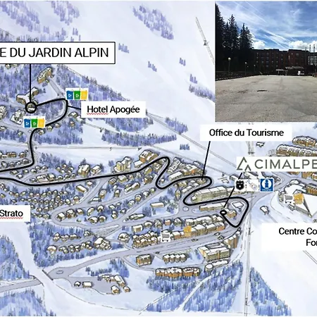 Apartman Grand Familial Douillet Aux Pieds Des Pistes - Jardin Alpin - Fr-1-564-66 Courchevel